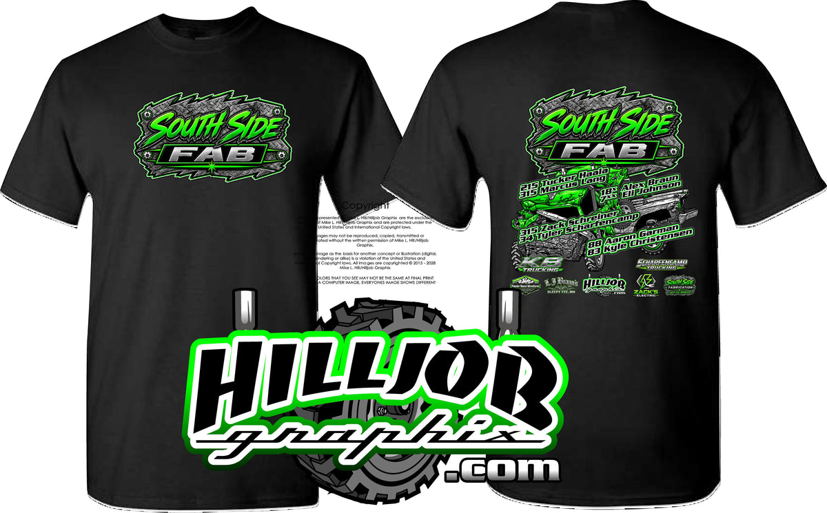 #432 Team South Side Fab T-shirt
