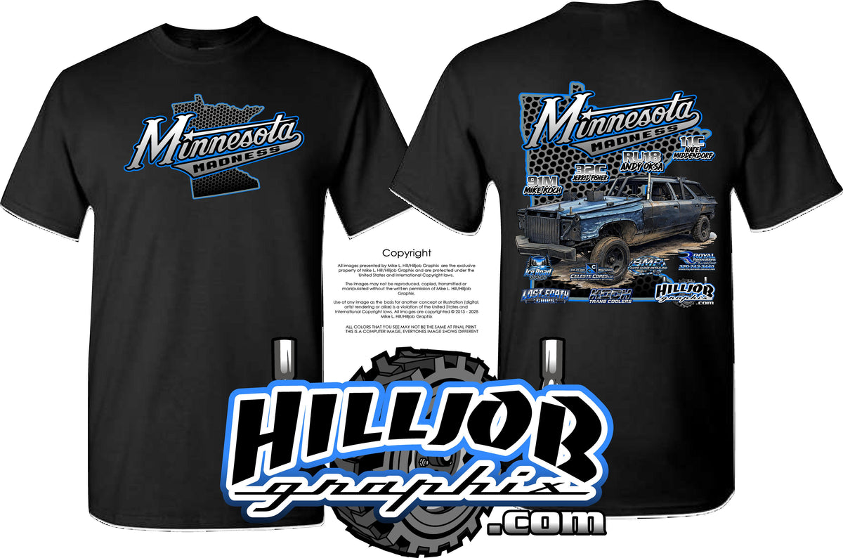 #436 Team Minnesota Madness T-shirt