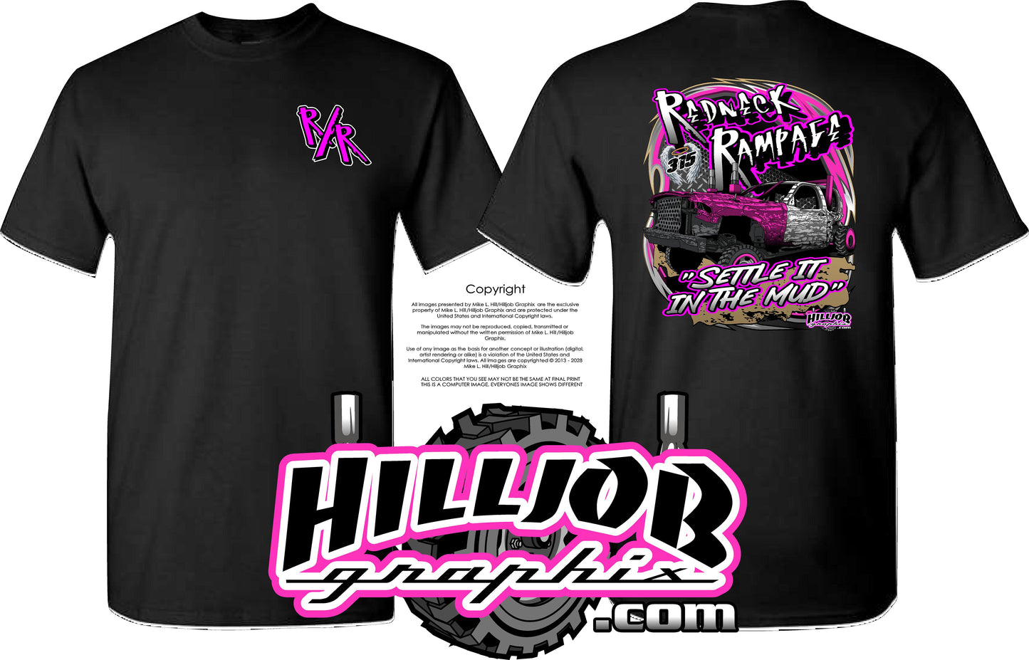 #260 Redneck Rampage T-shirt