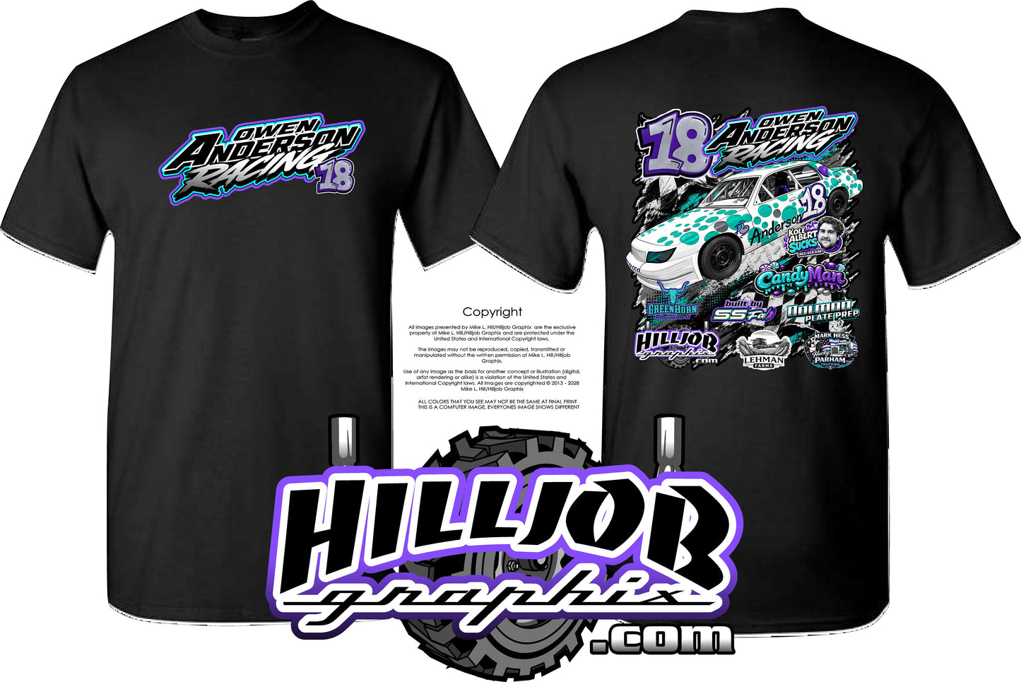#383 Owen Anderson T-shirt