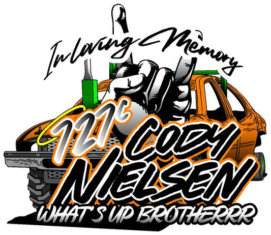 #255 Shyan Bennett Cody Tribute Sticker