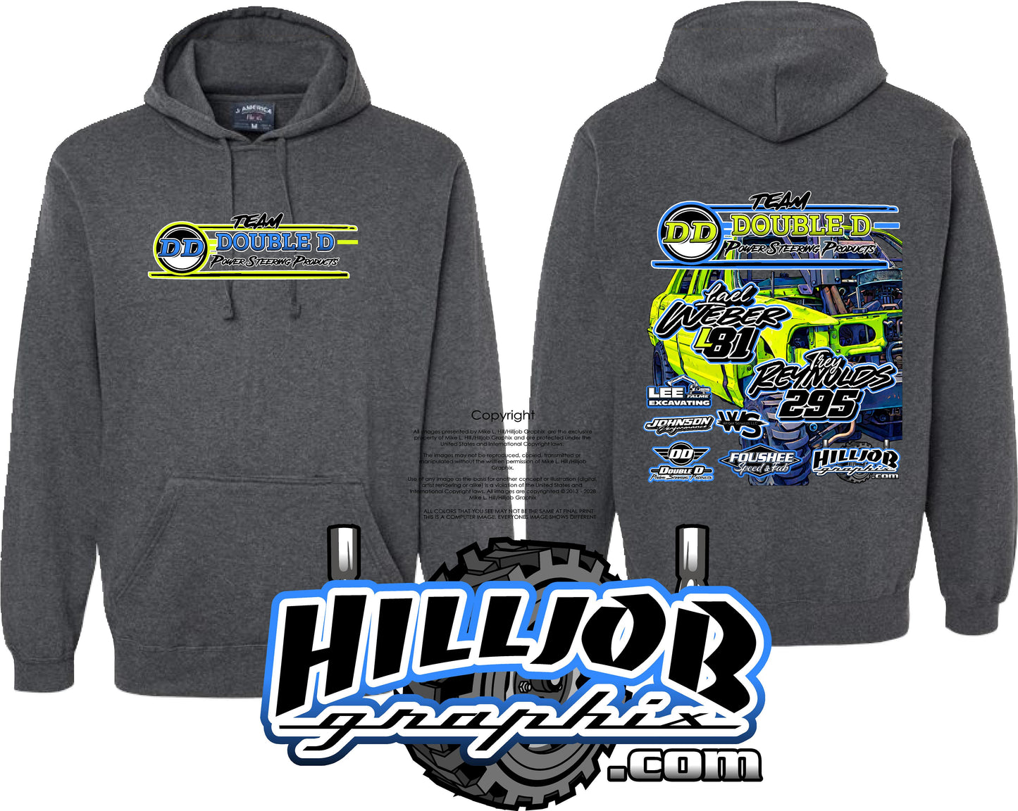 #351 Team Double D Tailgate Hoodie