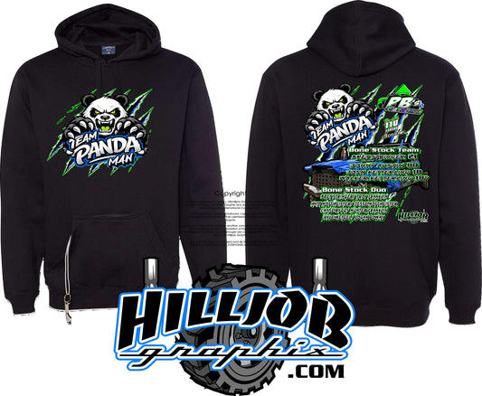 #422 Team Panda Man Tailgate Hoodie