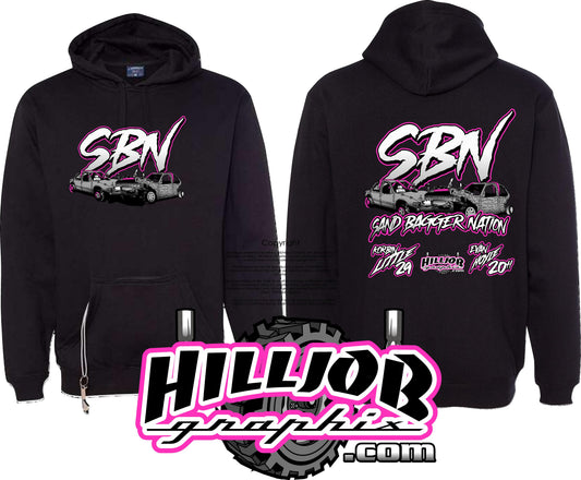 #396 Team Sandbagger Nation Tailgate Hoodie
