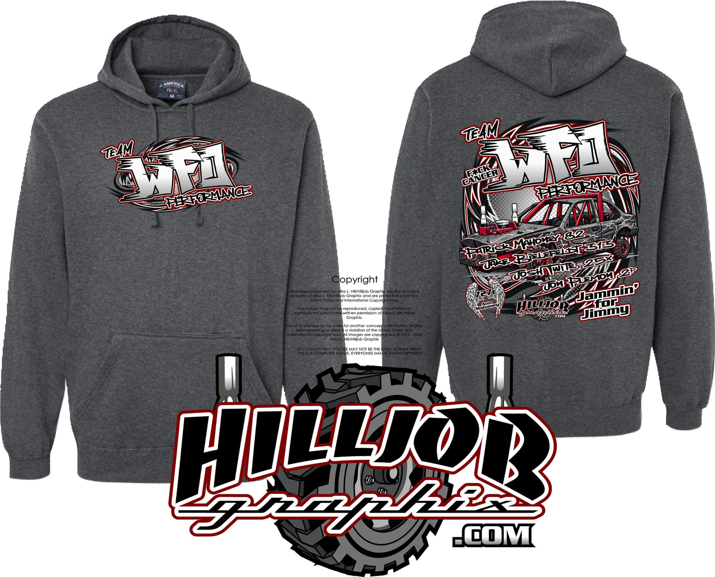 #355 Team WFO Tailgate Hoodie