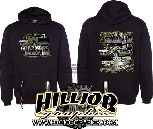 #235 Gold Nose Mafia Tailgate Hoodie