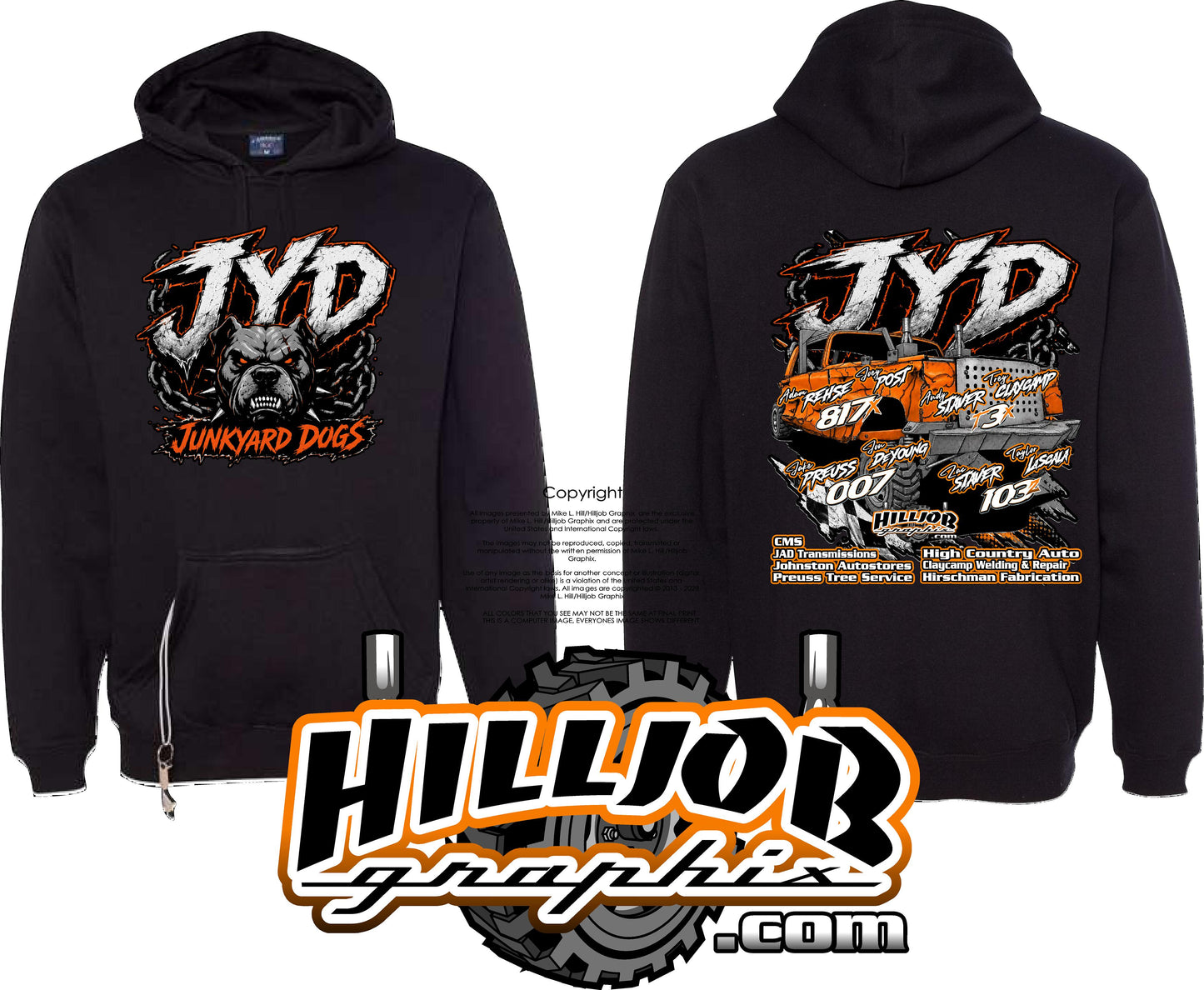 #395 Team JYD Tailgate Hoodie