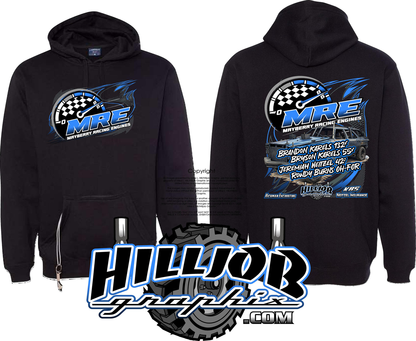 #400 Team MRE Tailgate Hoodie