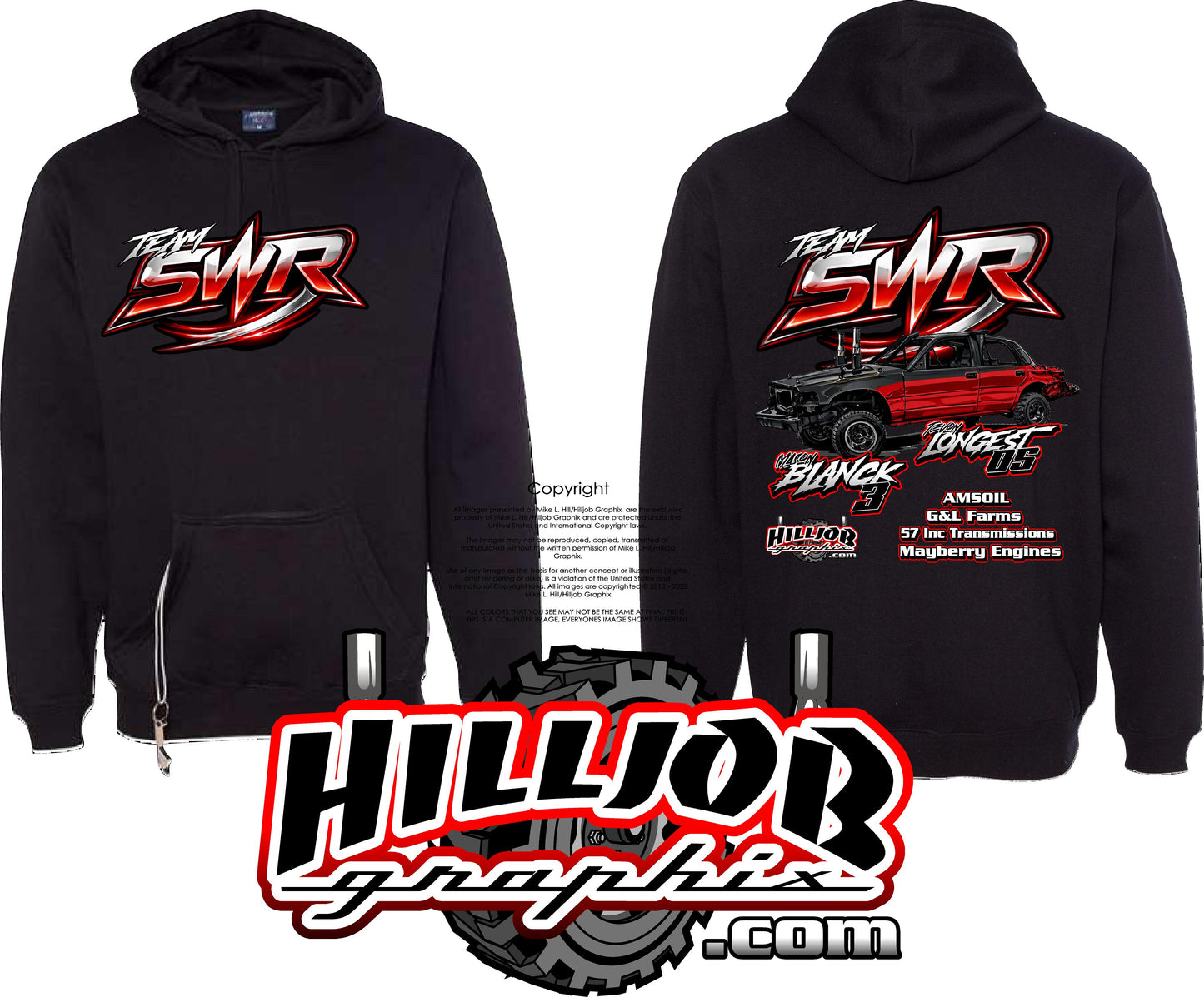 #354 Team SWR Tailgate Hoodie
