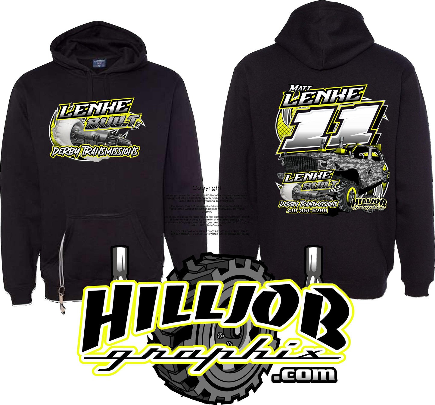 #410 Lenke Built Tailgate Hoodie