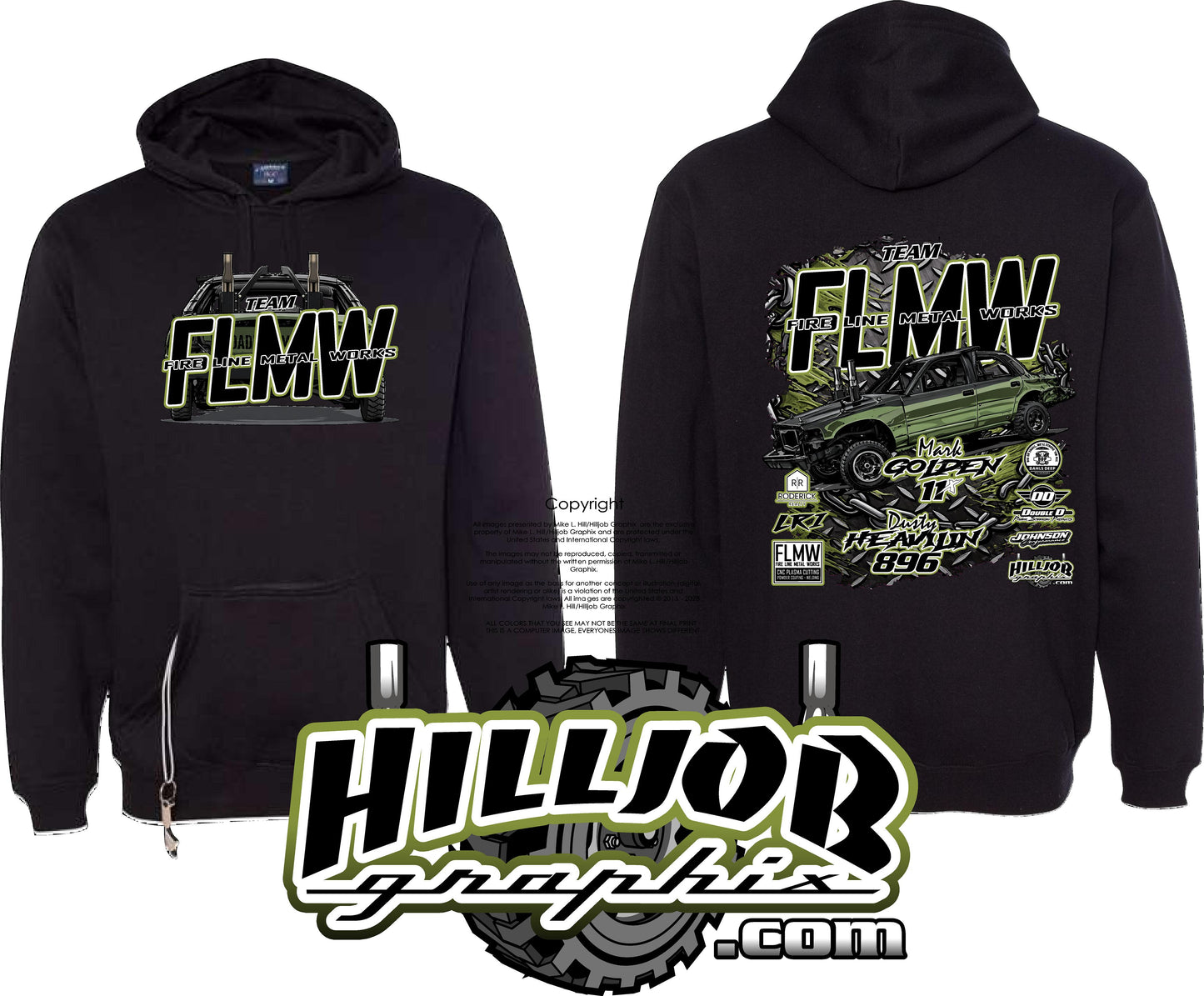#344 Team FLMW Tailgate Hoodie