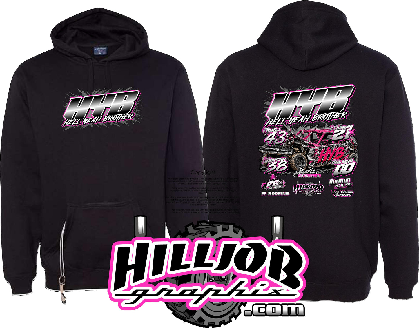 #397 Team HYB Tailgate Hoodie