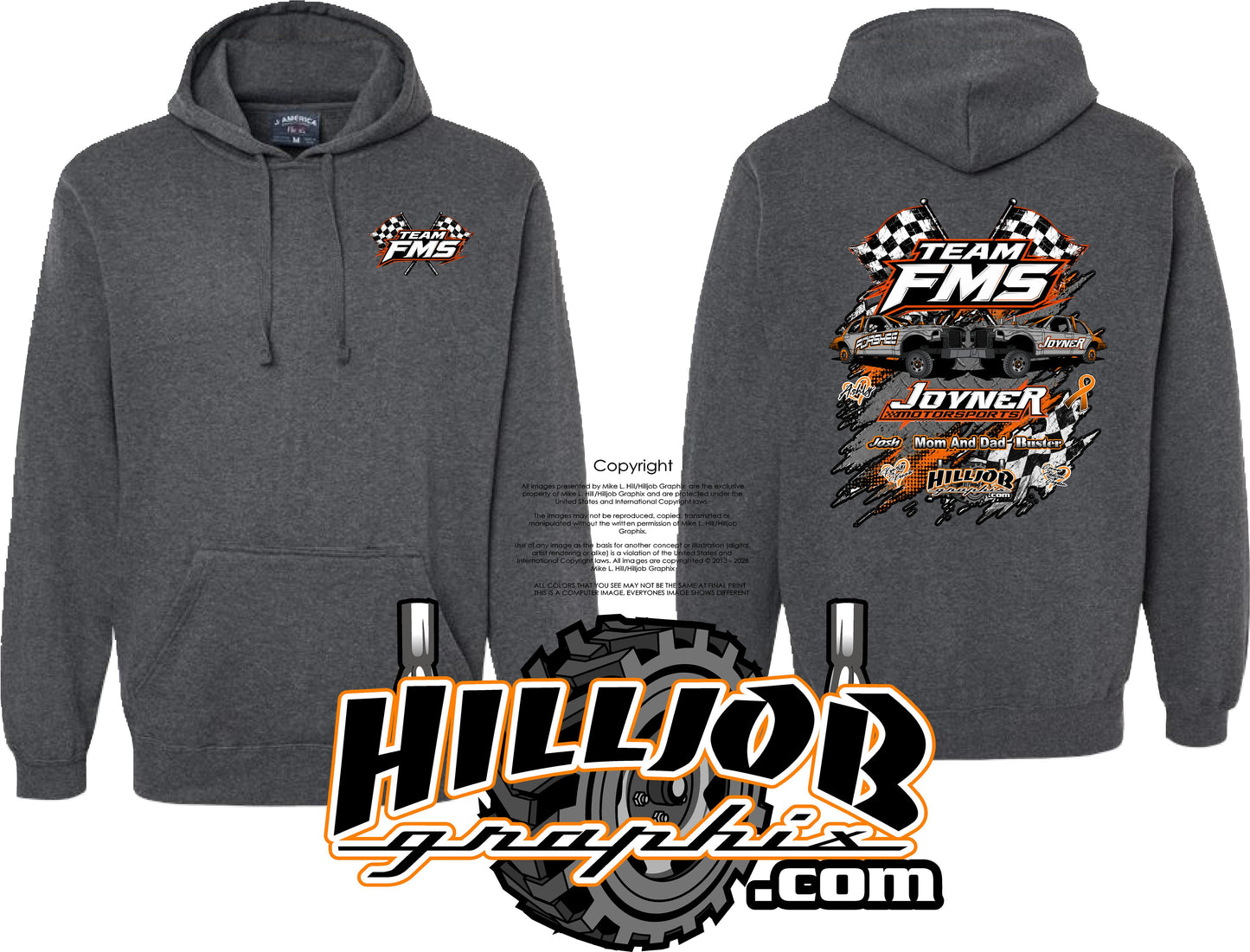 #387 Team FMS Tailgate Hoodie
