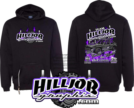 #385 Team Hilljob Graphix Gold Rush 26 Tailgate Hoodie