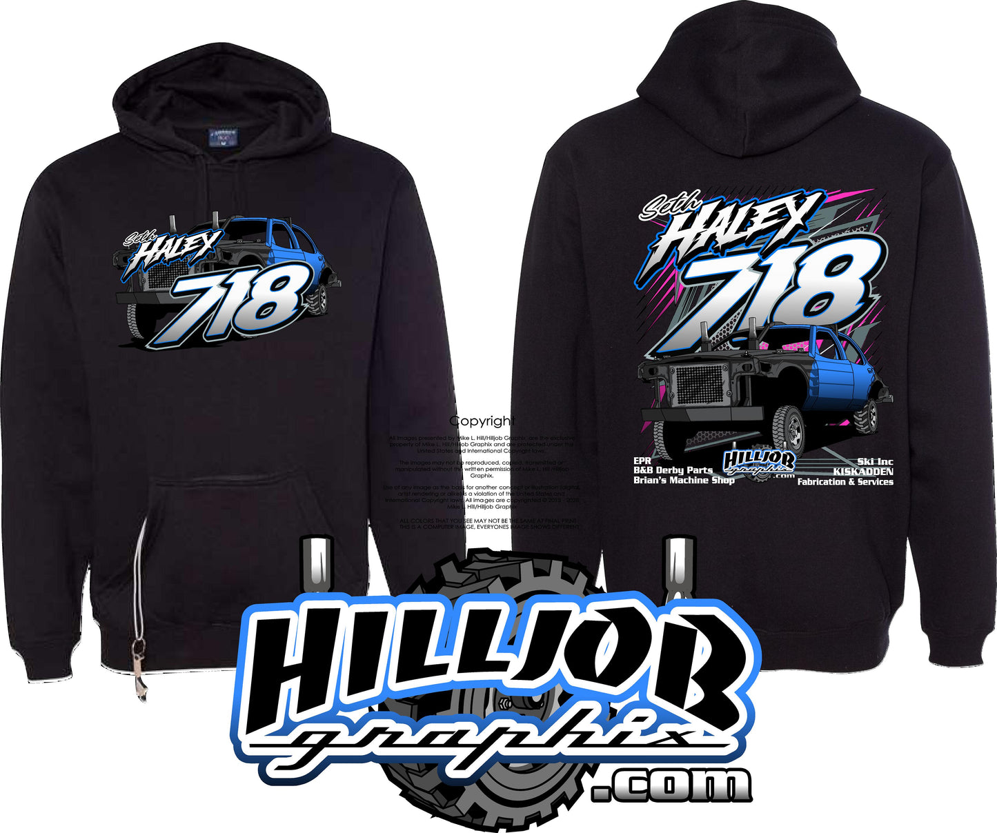 #399 Seth Haley Tailgate Hoodie