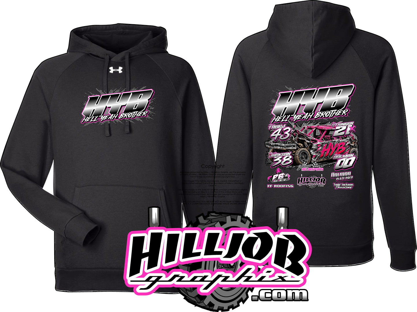#397 Team HYB Under Armour Hoodie