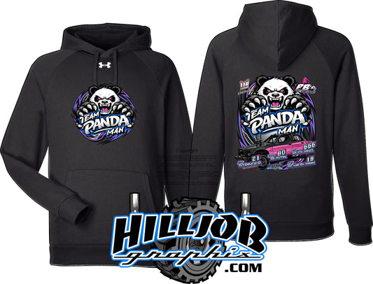 #346 Team Panda Man Under Armour Hoodie