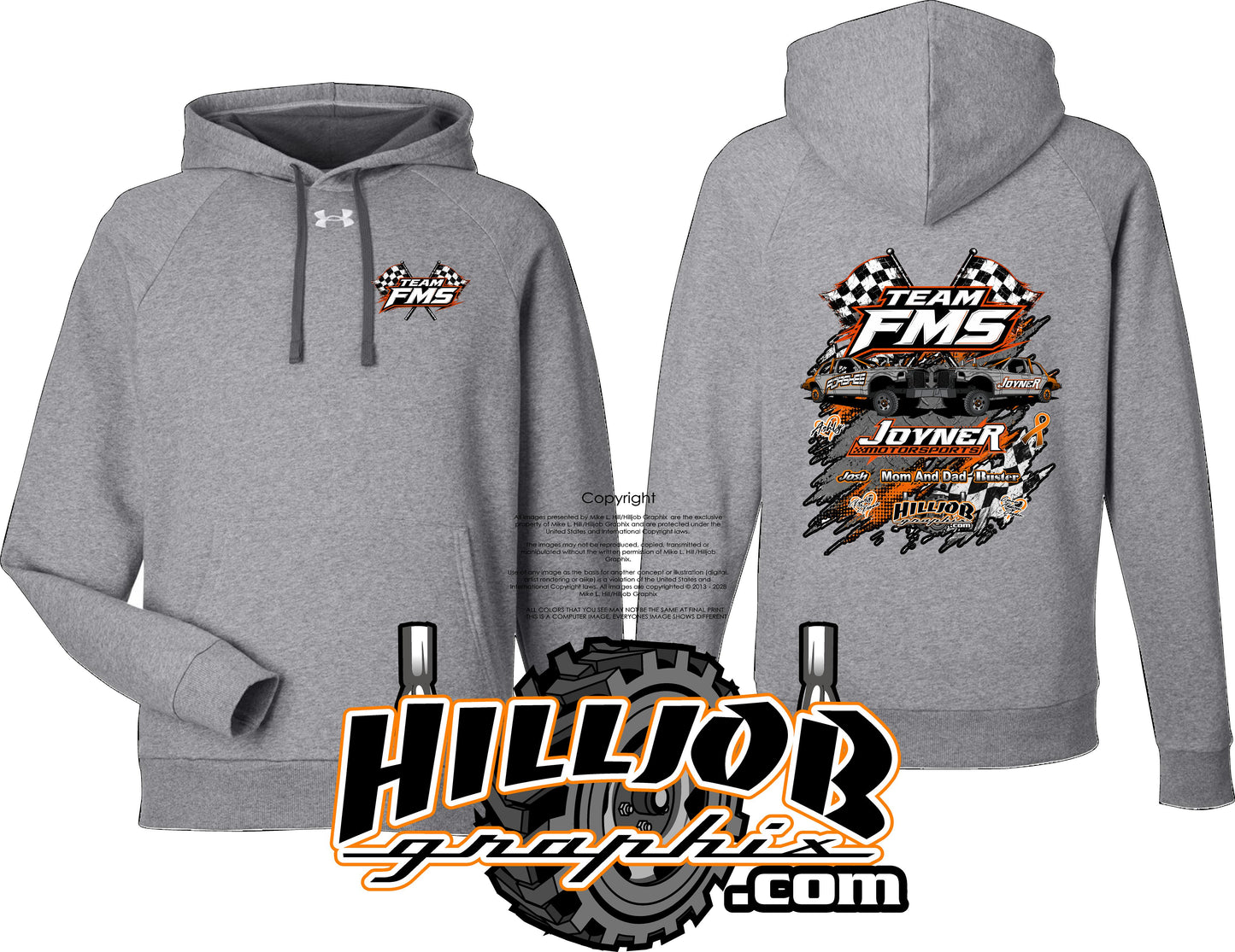#387 Team FMS Under Armour Hoodie