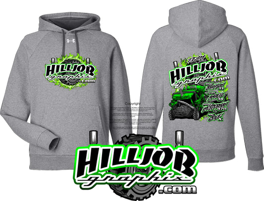 #413 Team Hilljob Graphix Blizzard Bash 2026 Under Armour Hoodie