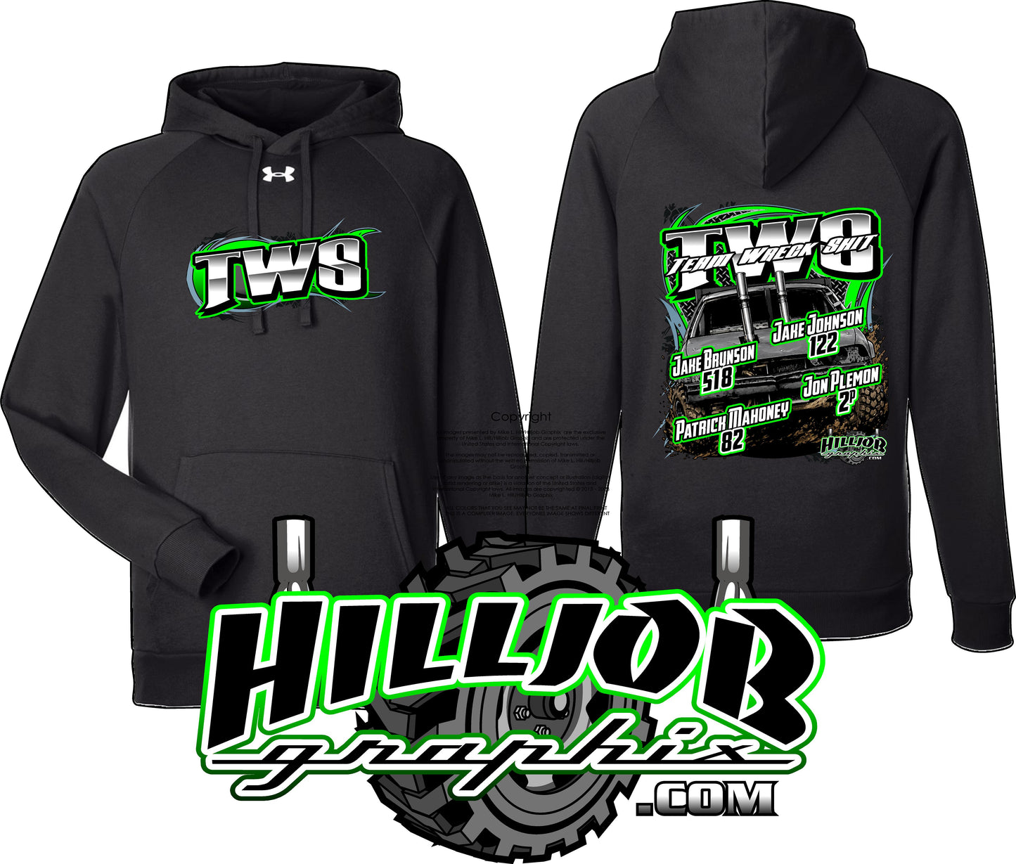 #425 Team TWS Under Armour Hoodie