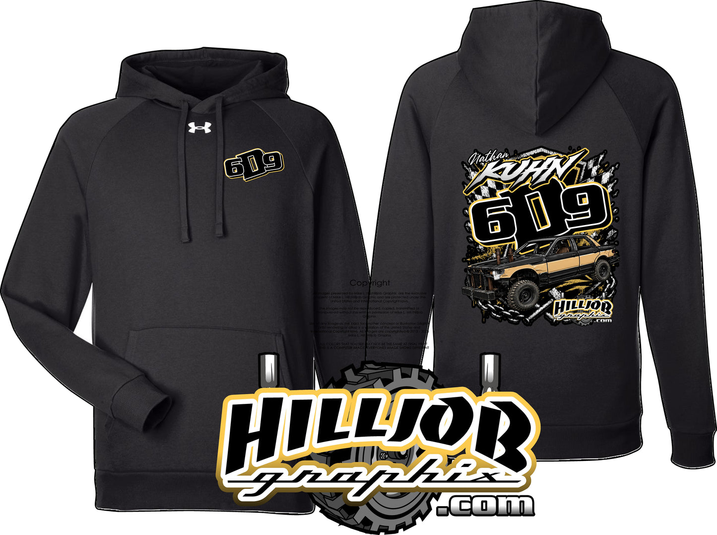 #394 Nathan Kuhn Under Armour Hoodie