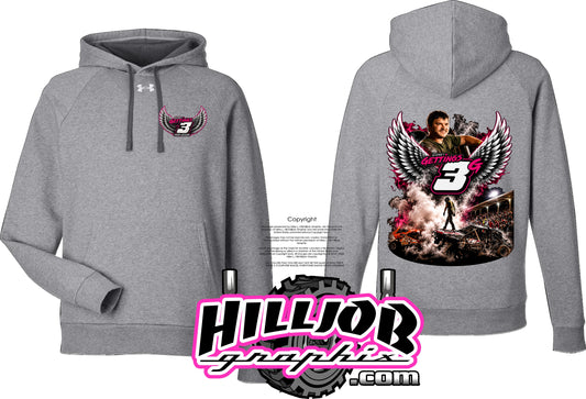 #391 Corey Gettings Memorial Under Armour Hoodie