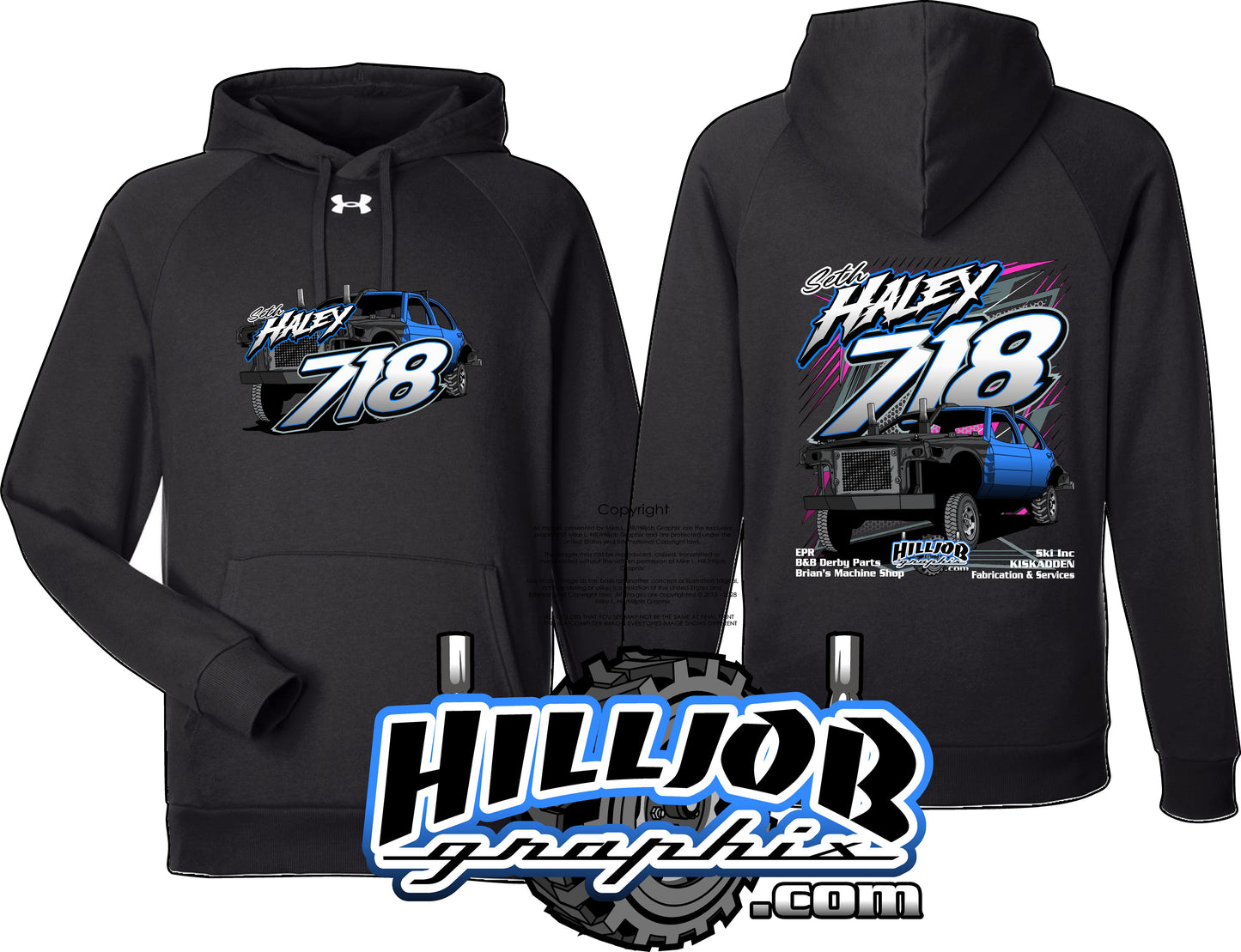 #399 Seth Haley Under Armour Hoodie