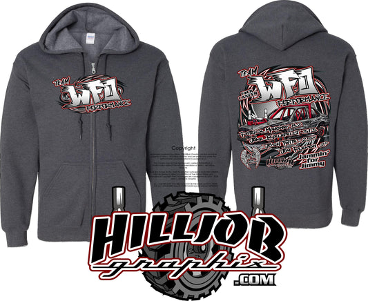 #355 Team WFO Zipped Hoodie