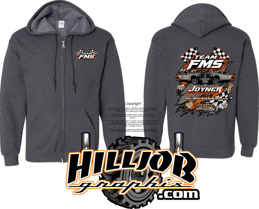 #387 Team FMS Zipped Hoodie